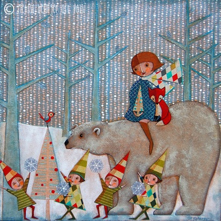 "Merrymakers" 2013
24"x24" "Merrymakers" 2013
24"x24"
